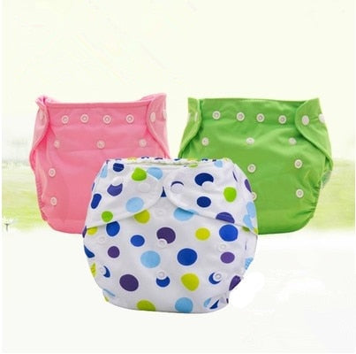 Baby Cloth Reusable Diapers Nappies Washable