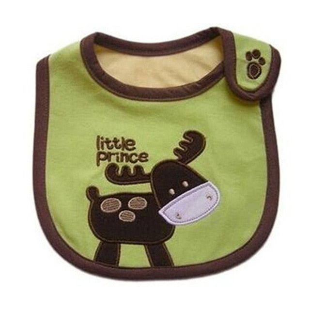 Hzirip Baby Bibs Cute Cartoon Pattern Toddler