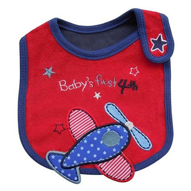 Hzirip Baby Bibs Cute Cartoon Pattern Toddler