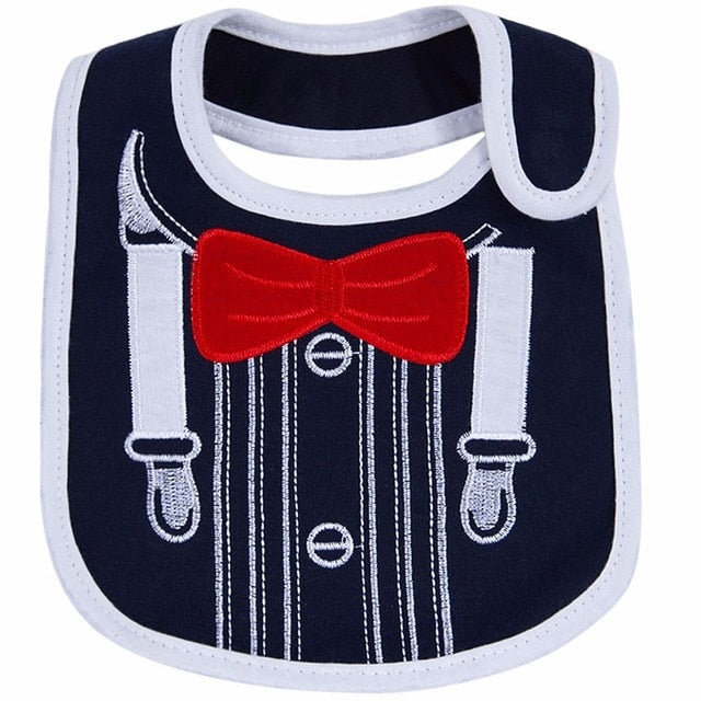 Hzirip Baby Bibs Cute Cartoon Pattern Toddler