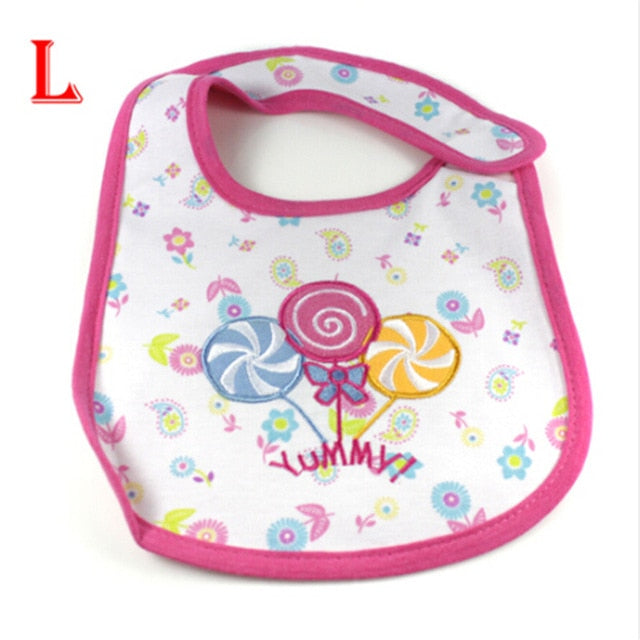 Hzirip Baby Bibs Cute Cartoon Pattern Toddler