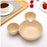 3 Pcs Children Baby Bamboo Tableware