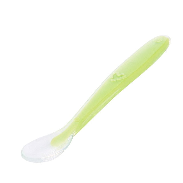 Newborn Baby Spoons Soft Silicone