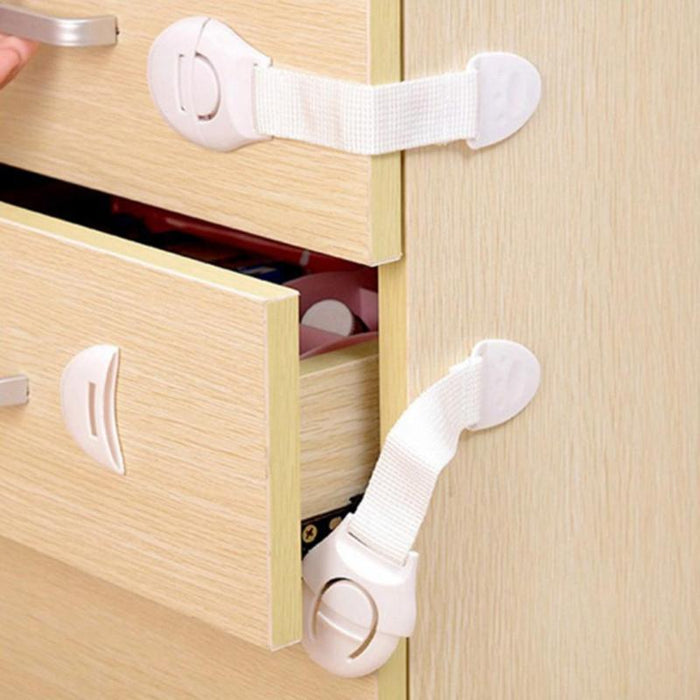 5Pcs/10pcs Creative Baby Safety Lock Plastic