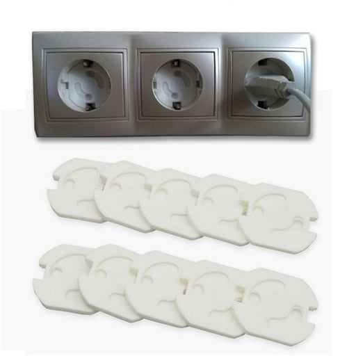 10pcs Baby Safety Rotate Cover 2 Hole